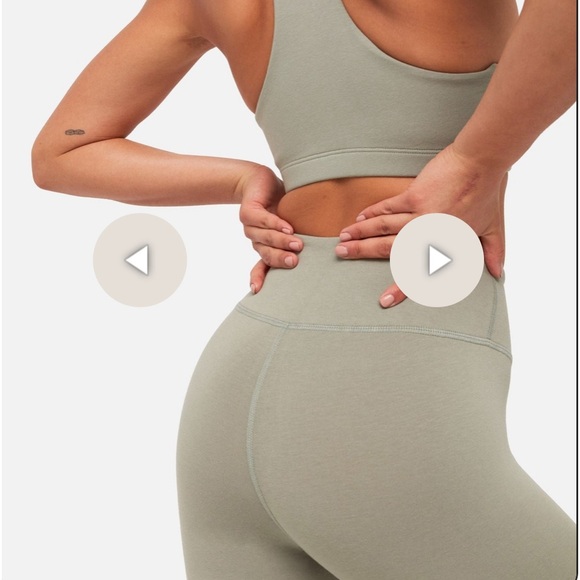 MATE The Label Organic Stretch Midi Leggings - Sage - Picture 5 of 13